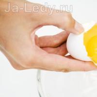 Recipes for masks with egg white for wrinkles on the face