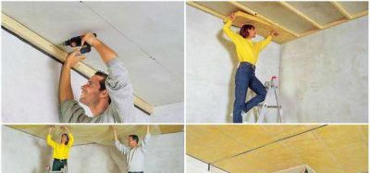 How to insulate a ceiling in a house: available materials
