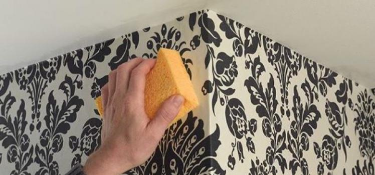 How to glue wallpaper in corners: design features